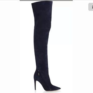 Calvin Klein Collection suede  Audrina boots